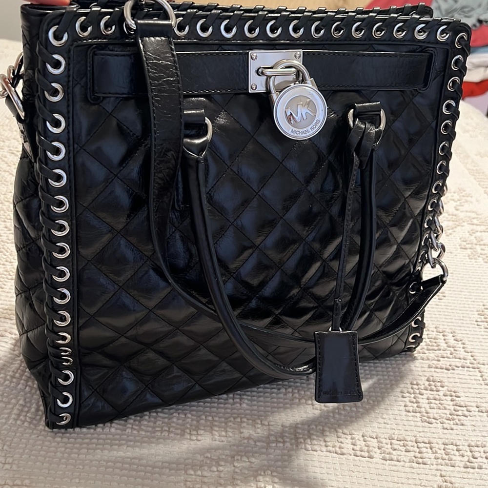 Michael Kors Hamilton Tote Hippie Grommet